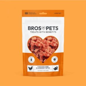 Chicken and Blueberry Bites - Bros Pets